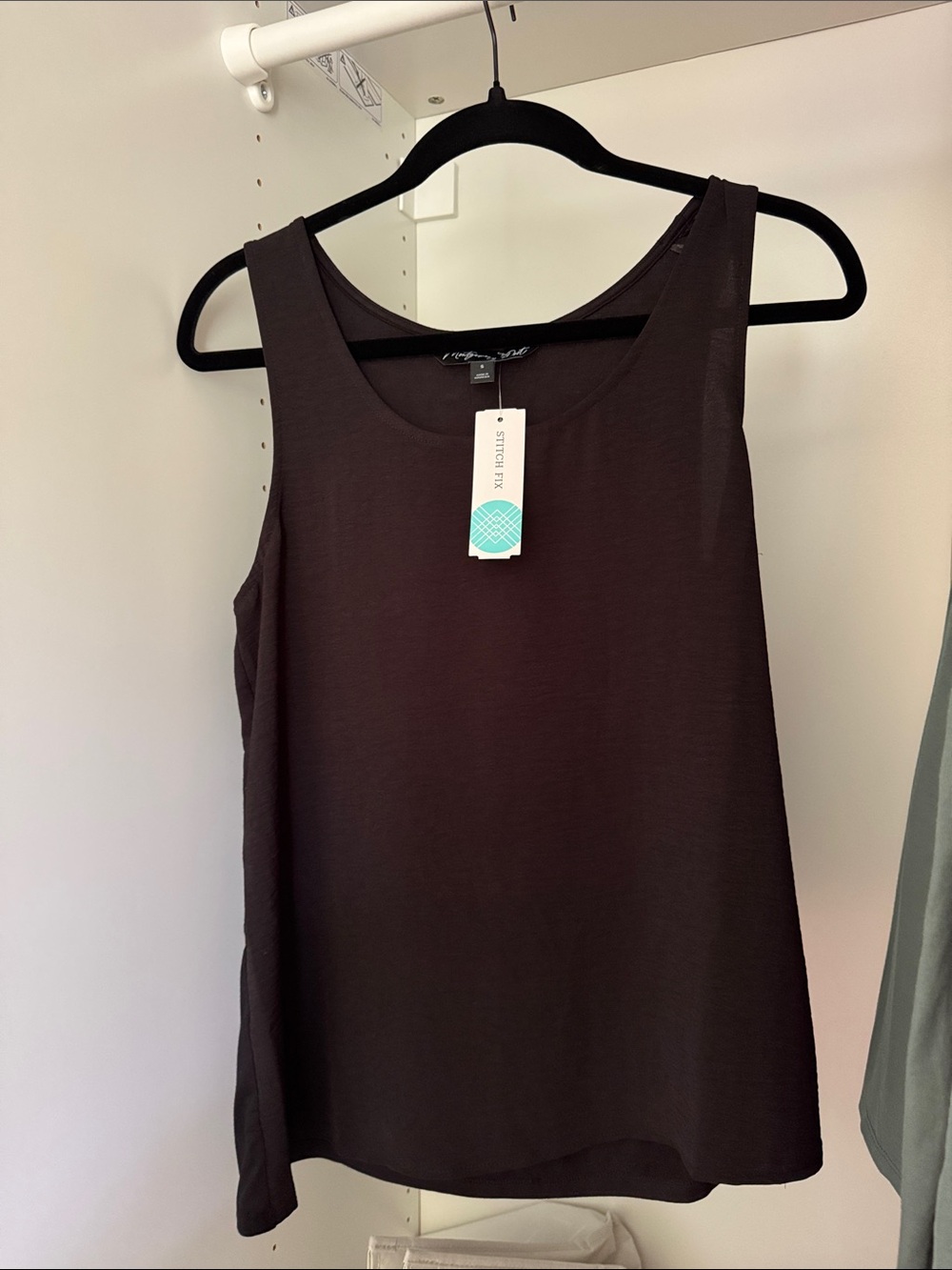 Sleeveless Black Women's Tank Top - Montgomery Post
